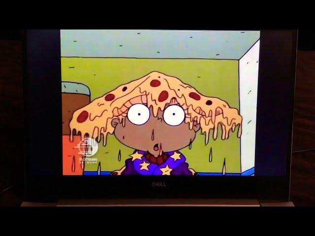 Rugrats Angelica Got Hit For The Pizza 