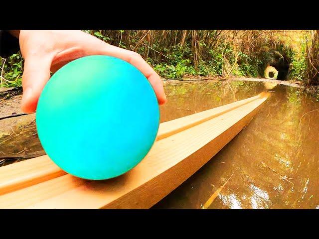 Marble Run 1000 Marbles Rain Gutter VS Mega Whirlpool ASMR Amakandu 2