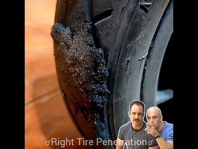 Right Tire Penetration