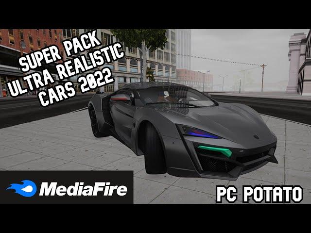 ULTRA REAL CARS PACK FOR GTA SA FOR LOW RESOURCE PC 2022