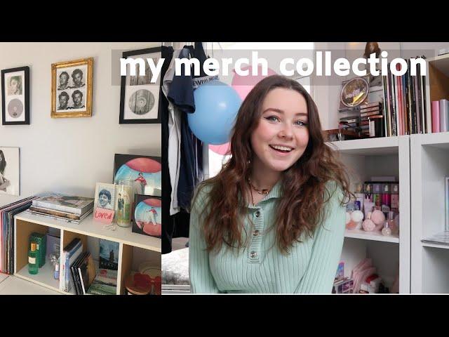 my entire merch collection | harry styles, selena gomez, 1d and more!