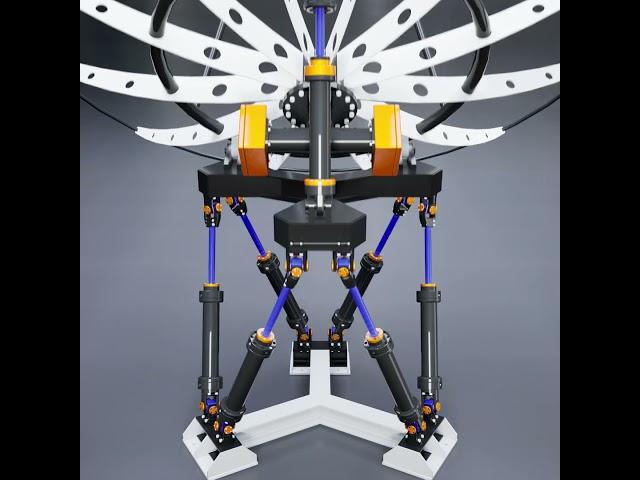 Hexapod Platform RIG #ue5  #shorts