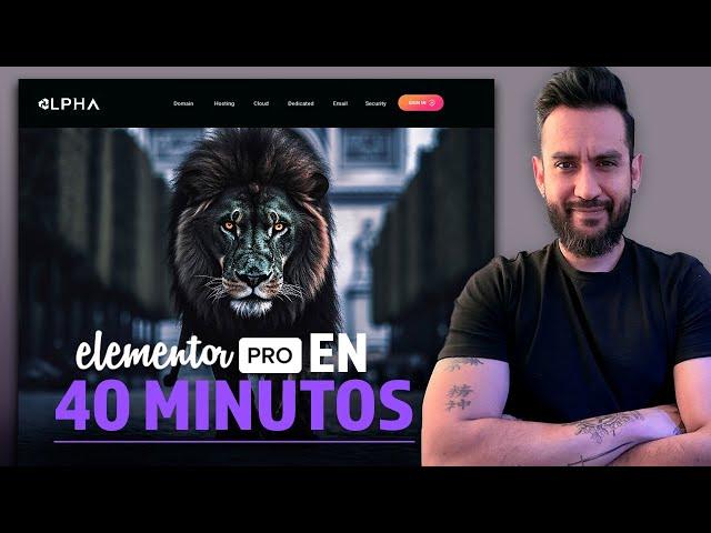  Tutorial Elementor PRO para principiantes | Aprende Elementor en 40 minutos