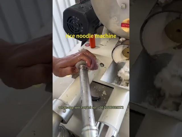 How to make rice noodles? China rice noodle maker