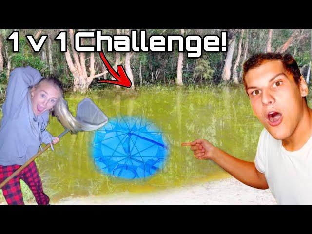 1v1 NETTING CHALLENGE  Robs Aquatics vs. Captain K