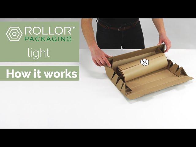 Rollor Packaging Light | How it Works | Unboxing Experience | T-Shirts | Jewelry | Jeans