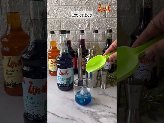 Refreshing Blue Lagoon Mocktail Recipe | Zone Syrups