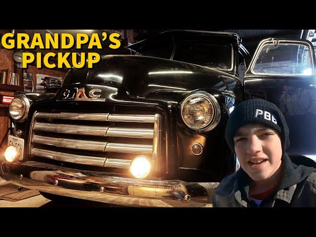 JD Helps Grandpa Fix Up 1950 GMC!