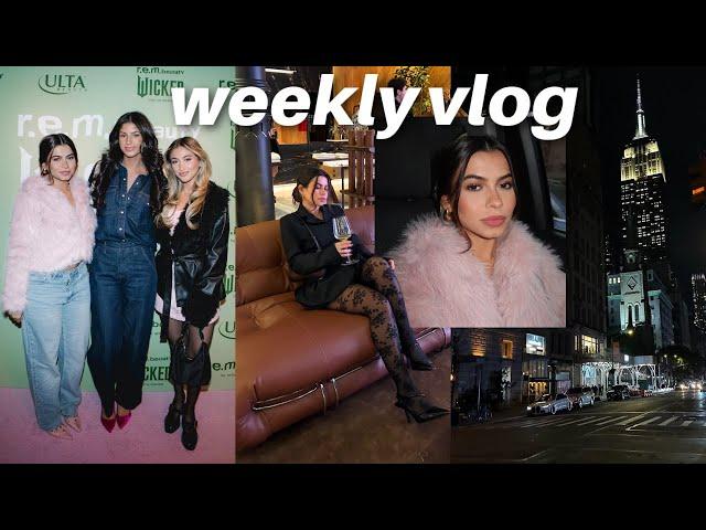 WEEKLY VLOG: aritzia haul, wicked movie, dads bday, workouts