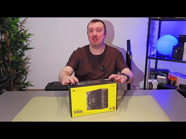 Unboxing the Corsair SF850L PSU | For my FIRST ever Mini ITX PC Build!