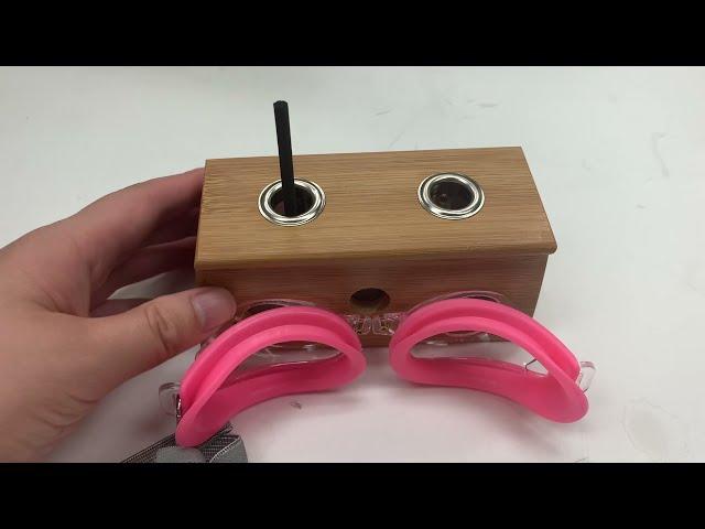 Show case of our moxibustion box for the eyes.