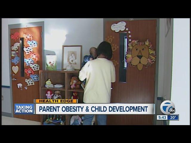 Parent obesity and child development