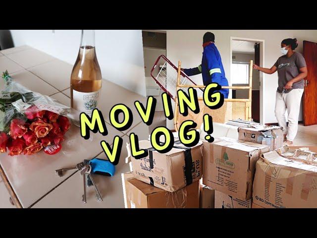 MOVING INTO MY NEW APARTMENT | Getting the Keys  + Sneak Peek!  #southafrican #pephome