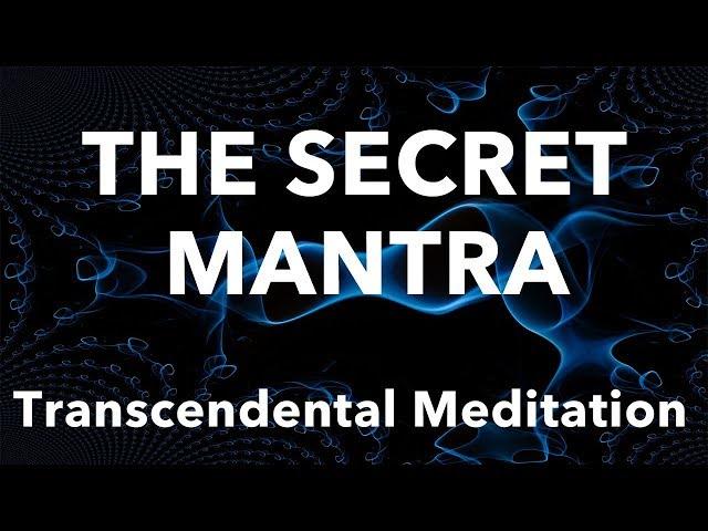 Why is the mantra secret in transcendental meditation #TM #consciousness