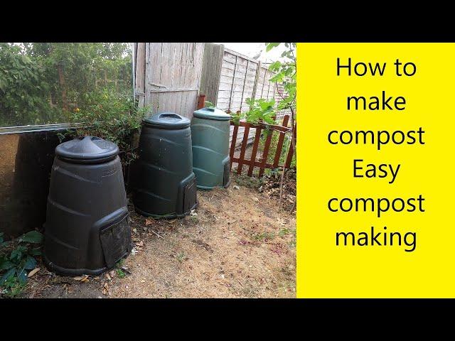 Compost making for beginners - a step by step easy guide - UK Allotment (Zone 8)