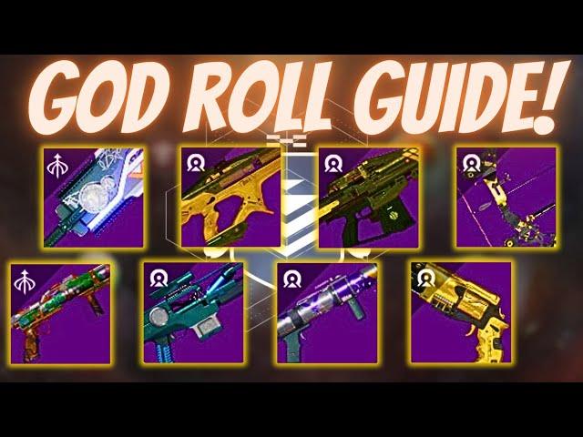 The Nightfall Weapons You NEED To Get!