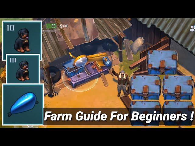 Farm Guide For Beginners ! Last Day On Earth Survival