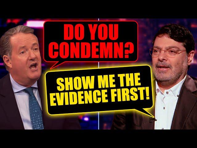 IRANIAN PROFESSOR MARANDI ENDS PIERS MORGAN'S CAREER! - HEATED ISRAEL-PALESTINE DEBATE