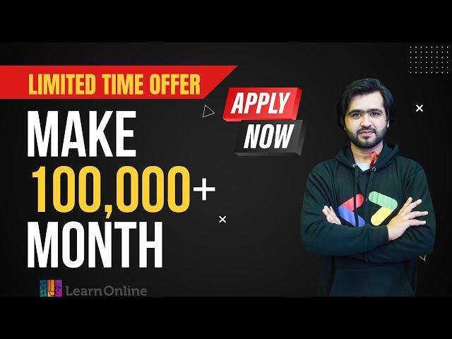 Make 1 Lakh + Passive Income from Courses | Learnonline.pk