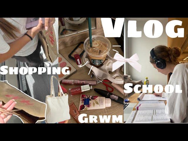 Vlog!  (unboxing, shopping, grwm!)