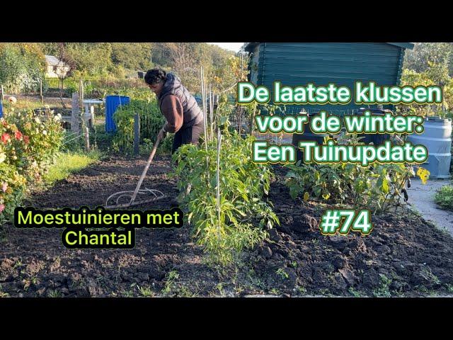 Mijn moestuin avontuur #74 De laatste klussen voor de winter: een tuinupdate.