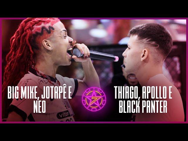 (VIRADA HISTÓRICA) BIG MIKE, JOTAPÊ E NEO X THIAGO, APOLLO E BLACK PANTER | SEMIFINAL | BDA 7 ANOS