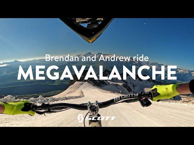 Brendog and Andrew Neethling take on Megavalanche 2024