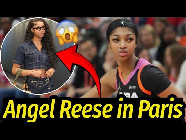 Angel Reese Shines in Paris: WNBA Star's Fashion Takeover at the Olympics‼