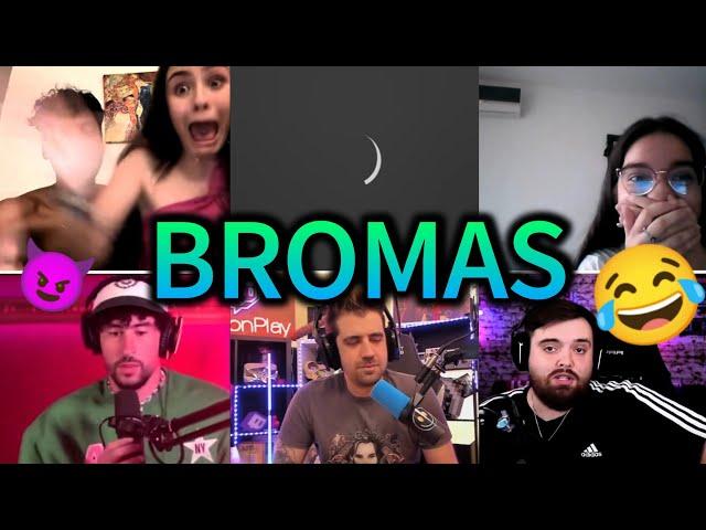 BROMAS en OMEGLE con FAMOSOS! (Auronplay, Ibai, Bad Bunny, TheGrefg, Rubius...) - ilpitux