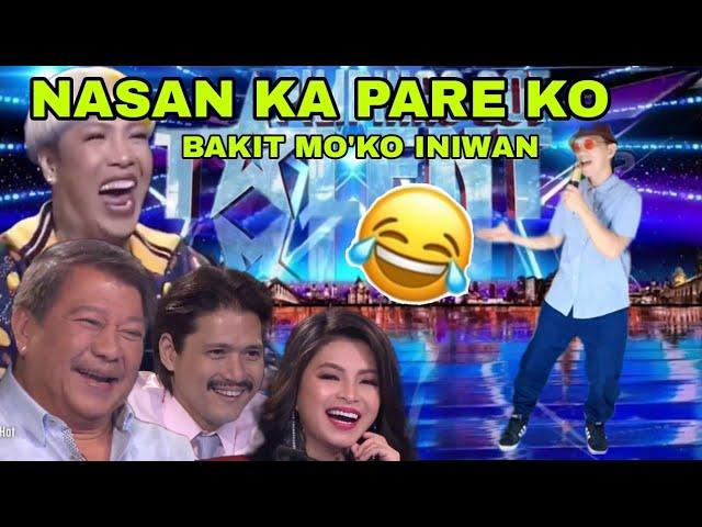 NASAN KA PARE KO (Parody Song) Pilipinas Got Talent Spoof Only | Lyrics & Sung by Mister Riz Vlogs