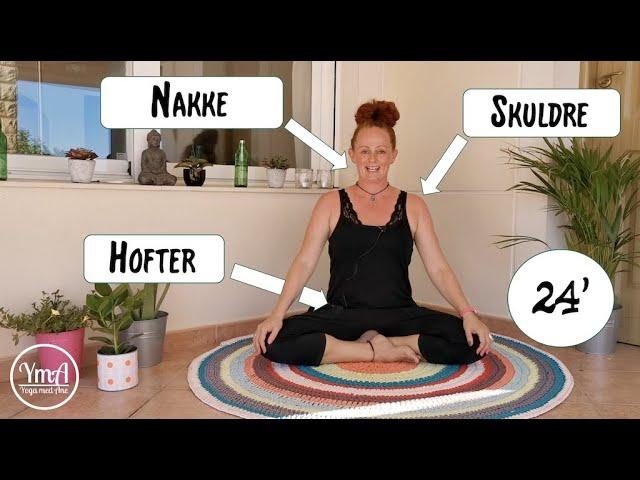 YOGA FOR NAKKE, SKULDRE OG HOFTER / YOGA MED ANE