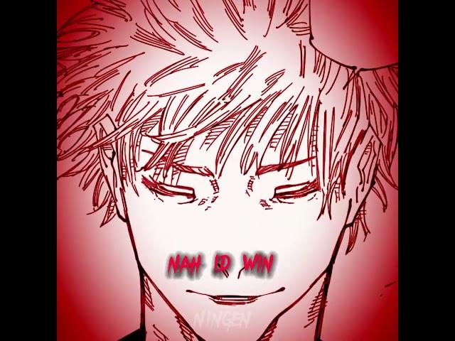 nah id win #anime #animeedit #jujutsukaisen #shorts