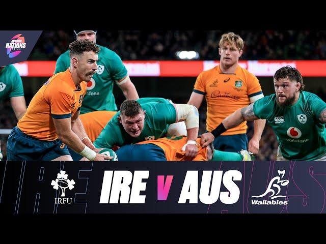 EXTENDED HIGHLIGHTS | Ireland v Australia | Autumn Nations Series