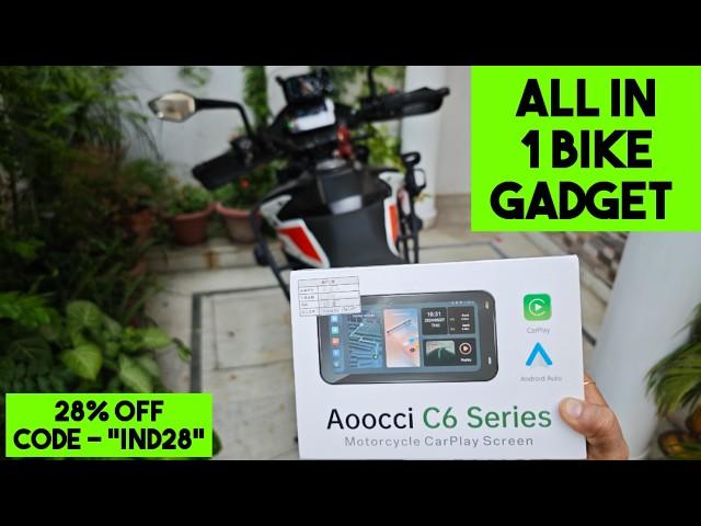 This One Gadget Made My Bike Smarter Than a Car! Aoocci C6 Pro India 2025 In Depth Review