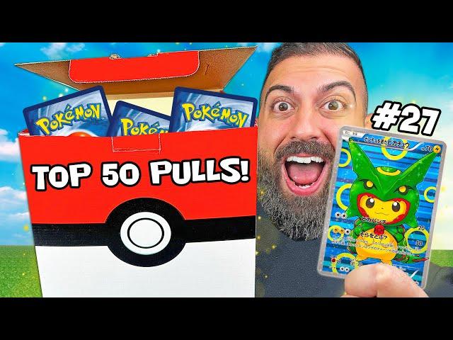 My Top 50 Pokemon Card Pulls! (2022)