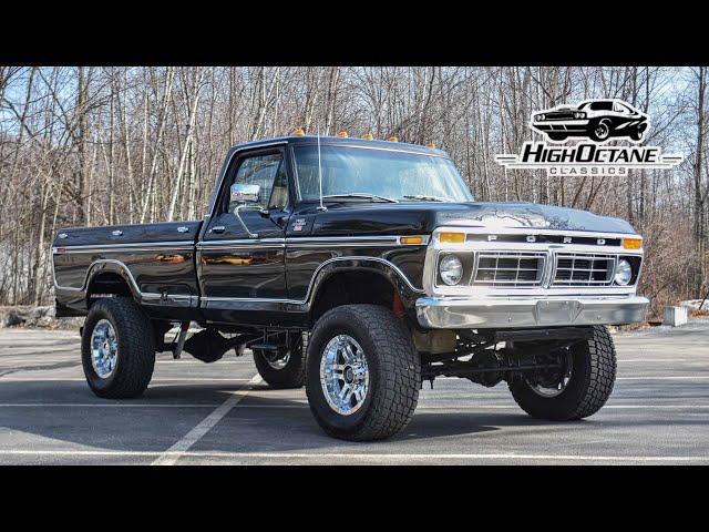 Coal Rollin' Cummins Powered 1977 Ford F250 Walkaround w Steve Magnante | Coldstart! POV Drive!