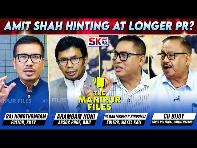 "AMIT SHAH HINTING AT LONGER PR?" on "THE MANIPUR FILES" [23/06/25] [LIVE]