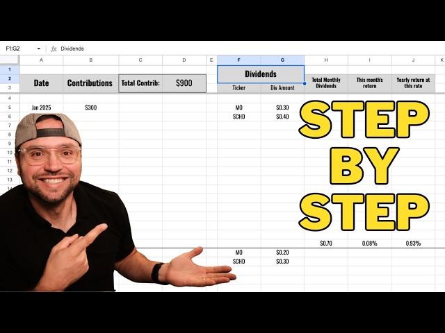 Dividend Tracking Made Simple: Your Step-by-Step Spreadsheet Tutorial