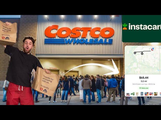 DAY IN THE LIFE OF A DIAMOND CART INSTACART SHOPPER! $200 IN 4 HOURS 2024