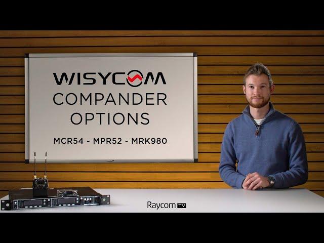 Wisycom Compander Options