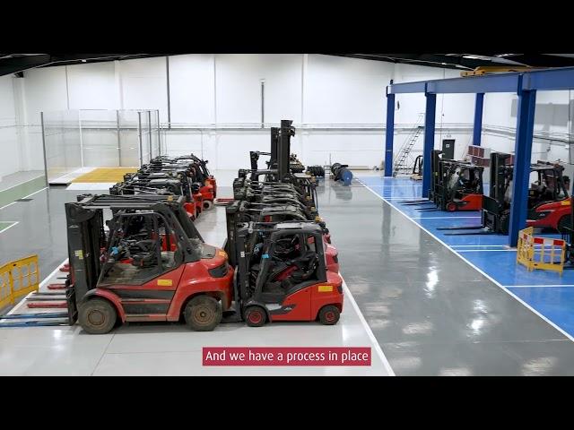 Linde Material Handling UK - Swanley depot tour