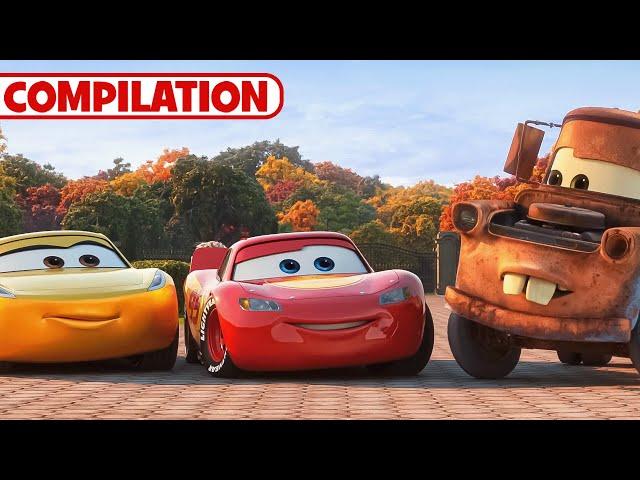 Every Cars on the Road Episode! ️ | Pixar's: Cars On The Road | Compilation | @disneyjr