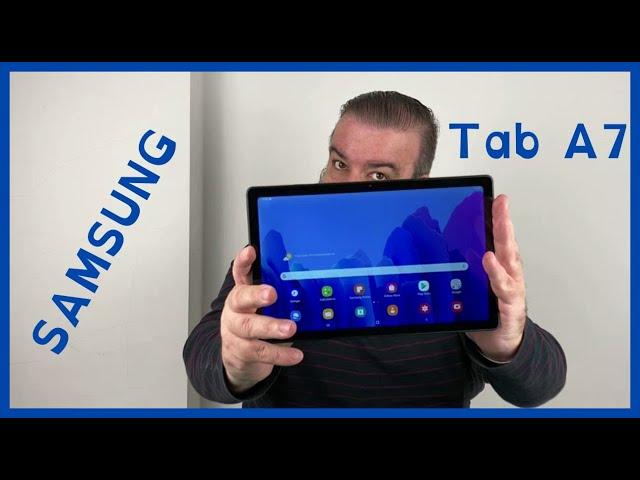 Samsung Tab A7 2020 Unboxing em Português