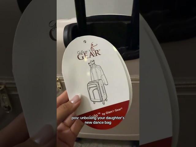 Love the new updated solo carry-on by Glam’r Gear!   #unboxing #asmr #dance #dancers #dancemoms