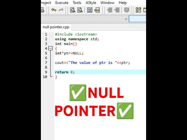Why Your C++ Program Crashed (Null Pointer Dereference)