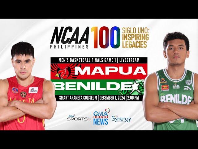 Mapúa vs Benilde (Men’s Basketball Game 1) | NCAA Season 100 - Replay