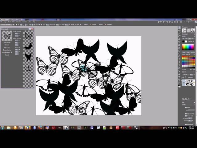 PDHowler Basics - Animated Brushes 2 ways