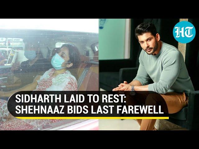 Sidharth Shukla funeral: Shehnaaz Gill, Rahul Mahajan, Bollywood celebs get emotional at funeral