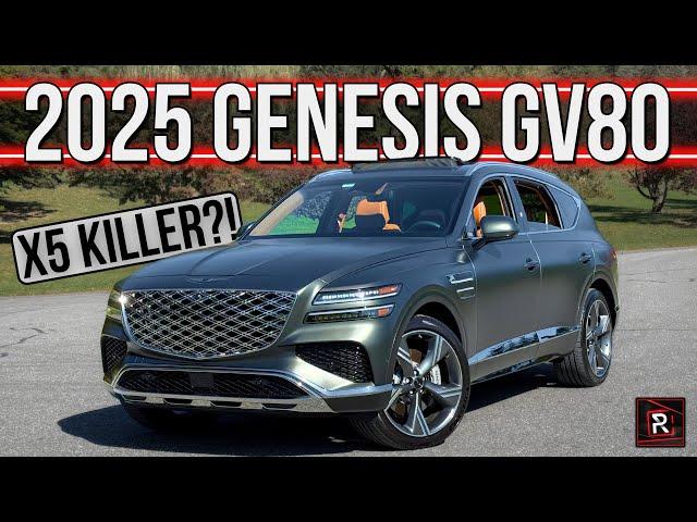 The 2025 Genesis GV80 3.5T Prestige Is A Stand-Out Luxury SUV With Tons Of Style & Class