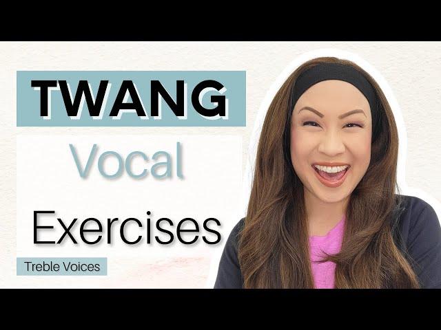 Vocal Twang Exercises Non-Talking Version Follow Along